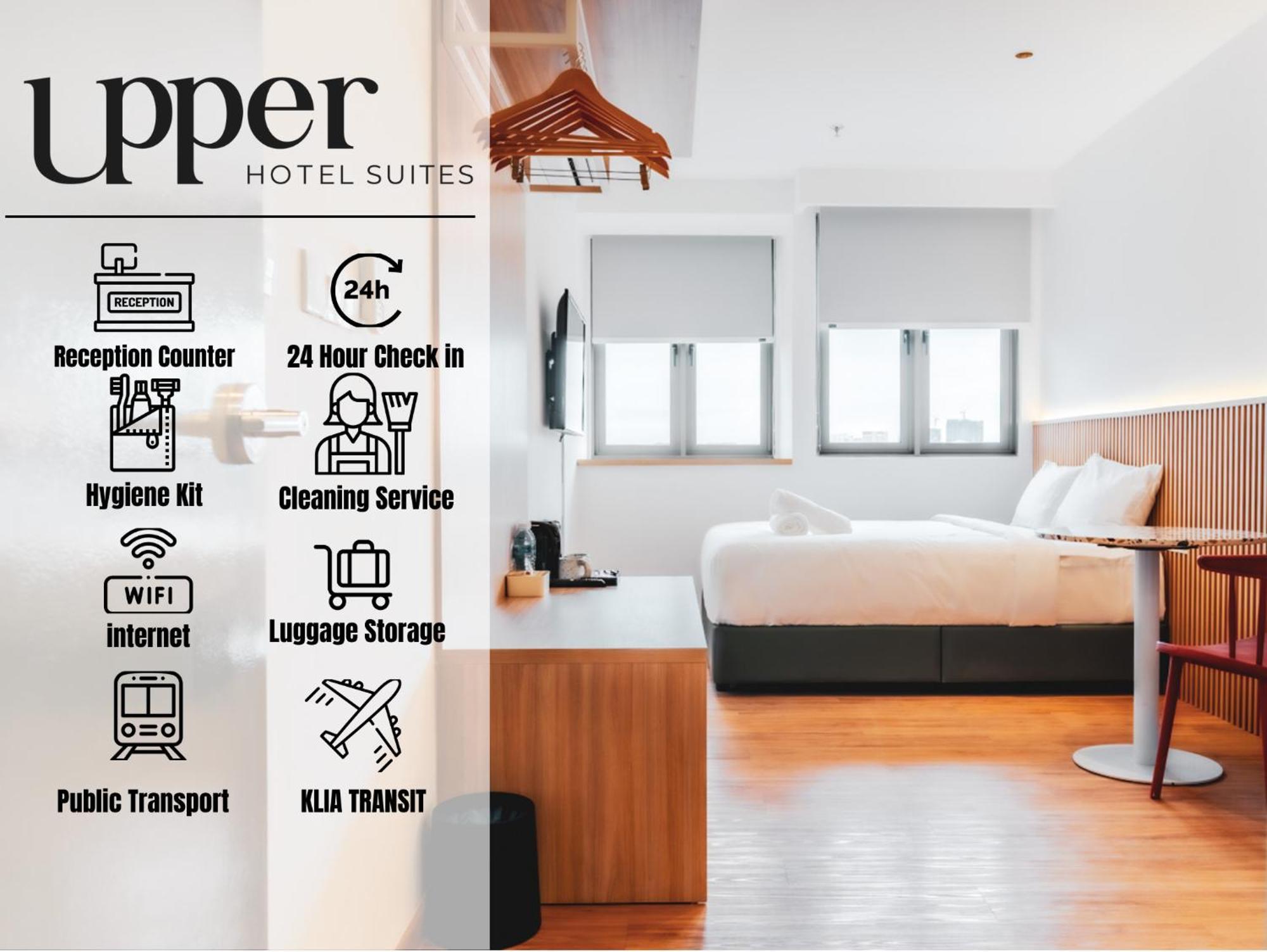 Upper Hotel Suites Kl Sentral กัวลาลัมเปอร์ ภายนอก รูปภาพ